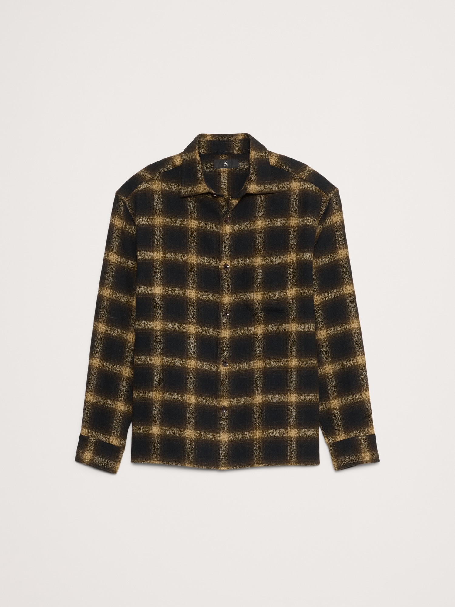 Relaxed Brushed Cotton Shirt