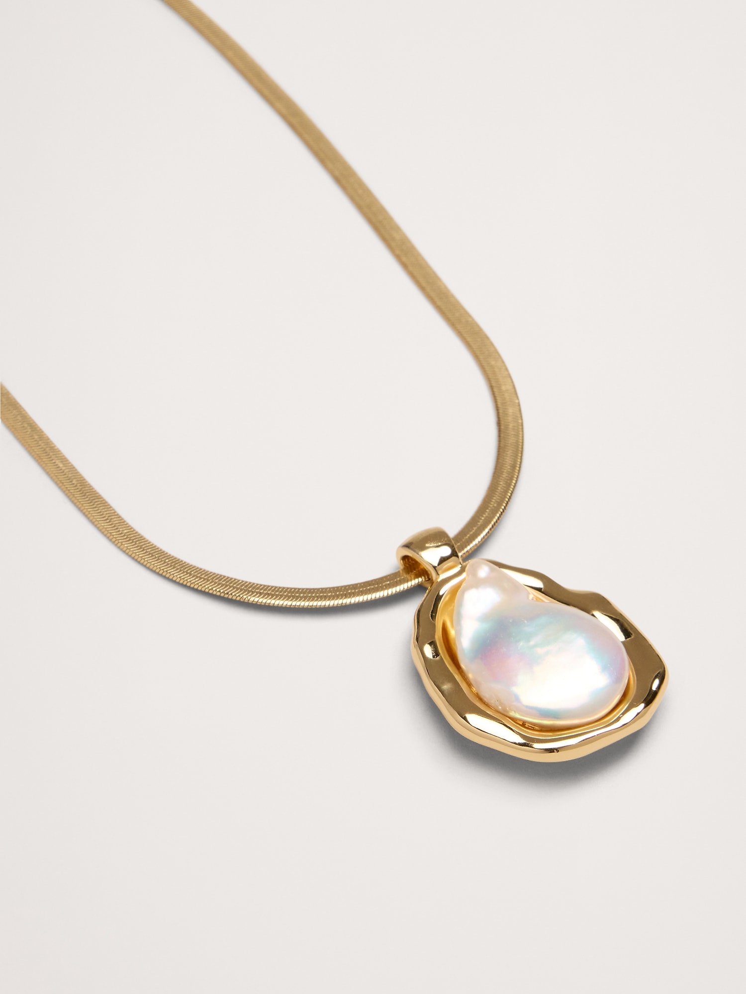 Telaio Baroque Pearl Necklace by Aureus + Argent