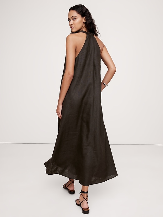 banana republic linen midi dress NWT Banana Republic Linen-Cotton Cut-Out Midi
