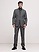 Signature Italian Rustico Suit Jacket - Black - View 52