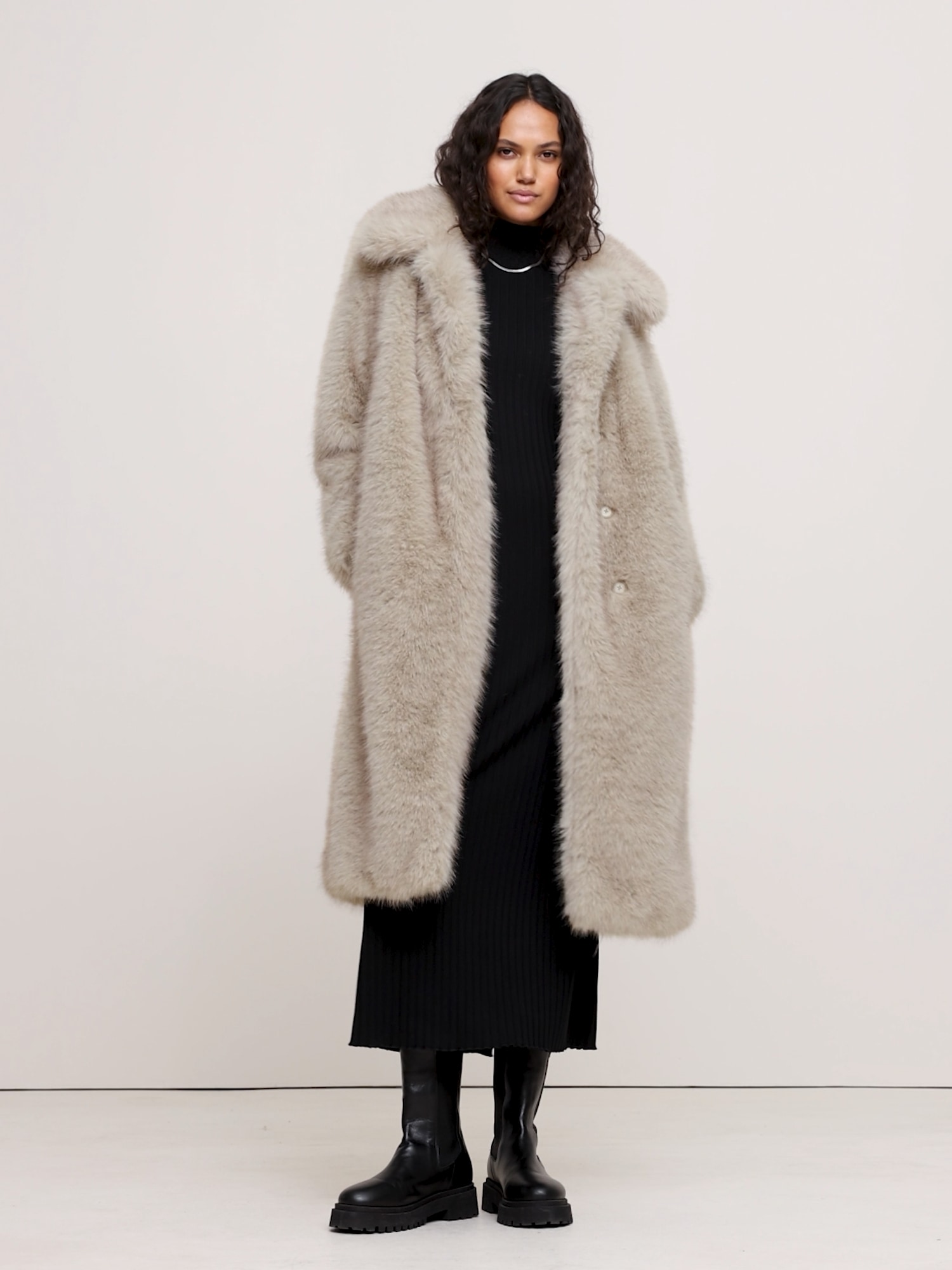 Banana republic faux fur coat hotsell