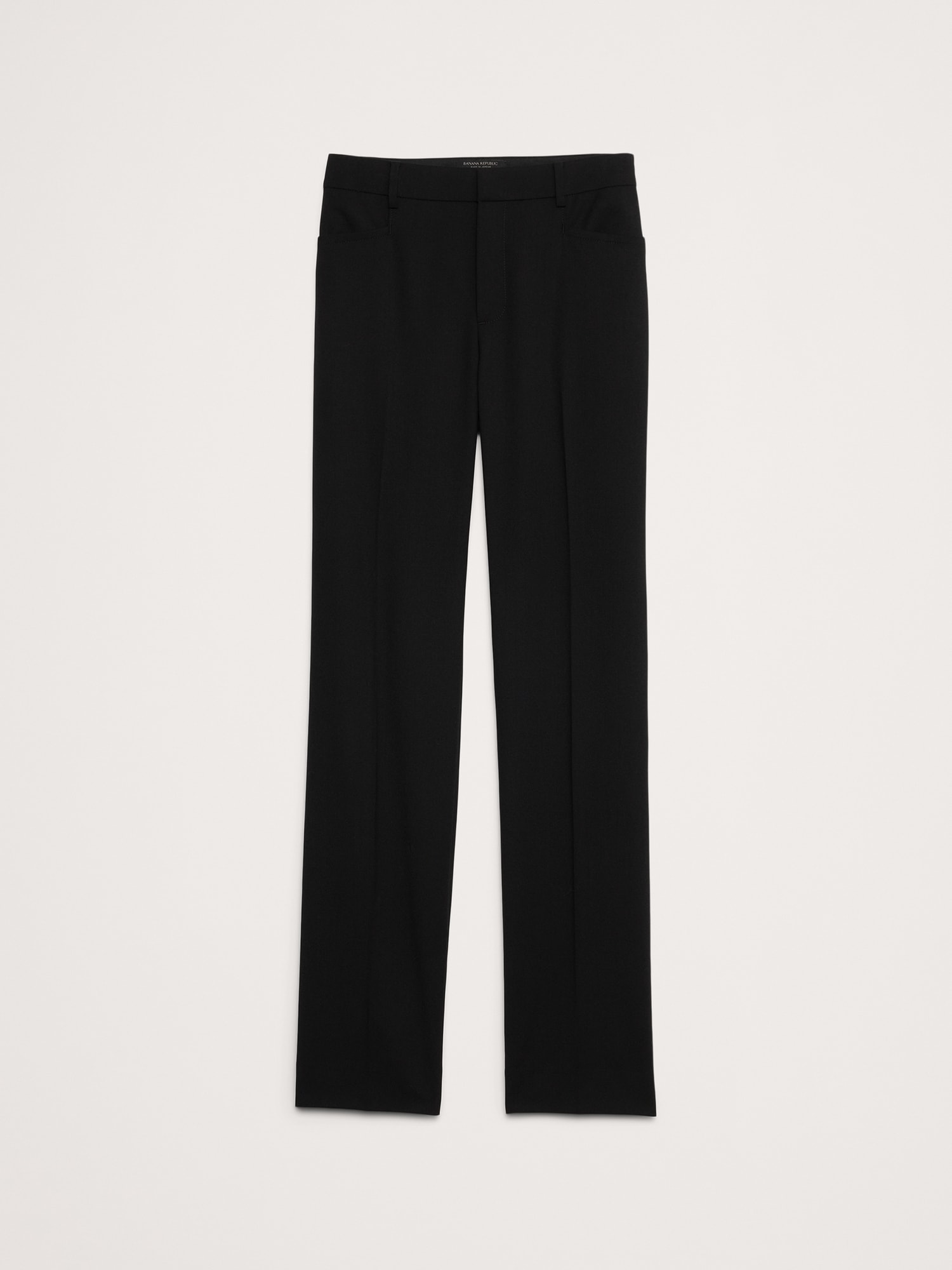 Siena Straight Italian Wool Pant Banana Republic