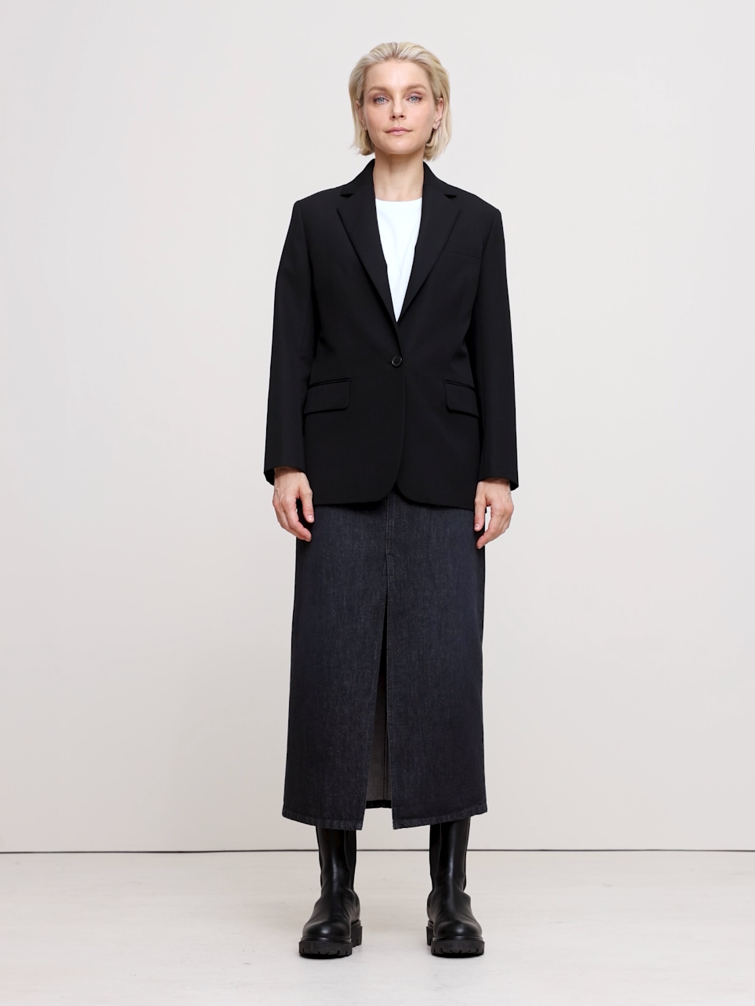 Image number 2 showing, Boyfriend Wool Blazer