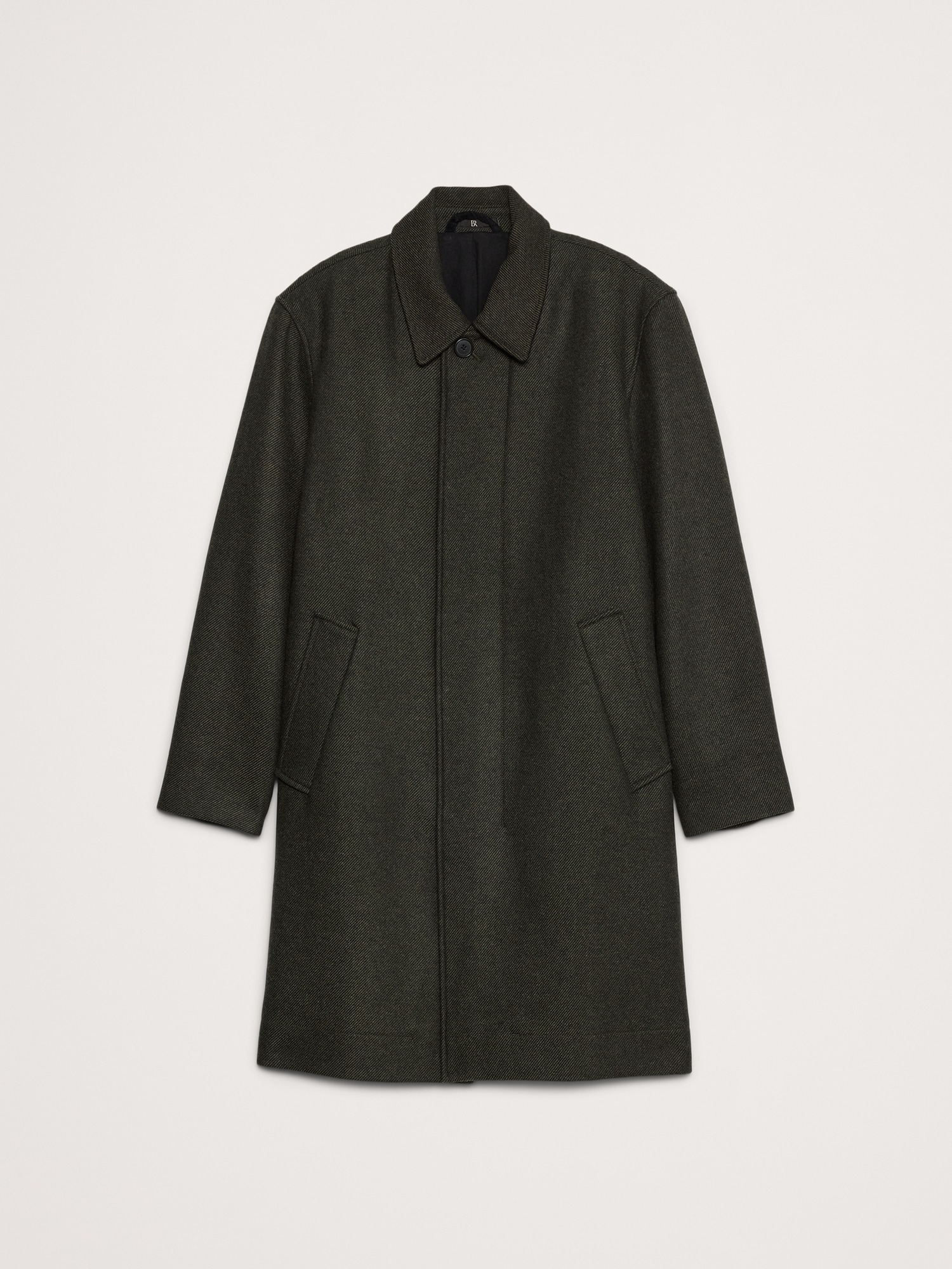 Italian melton car coat hotsell