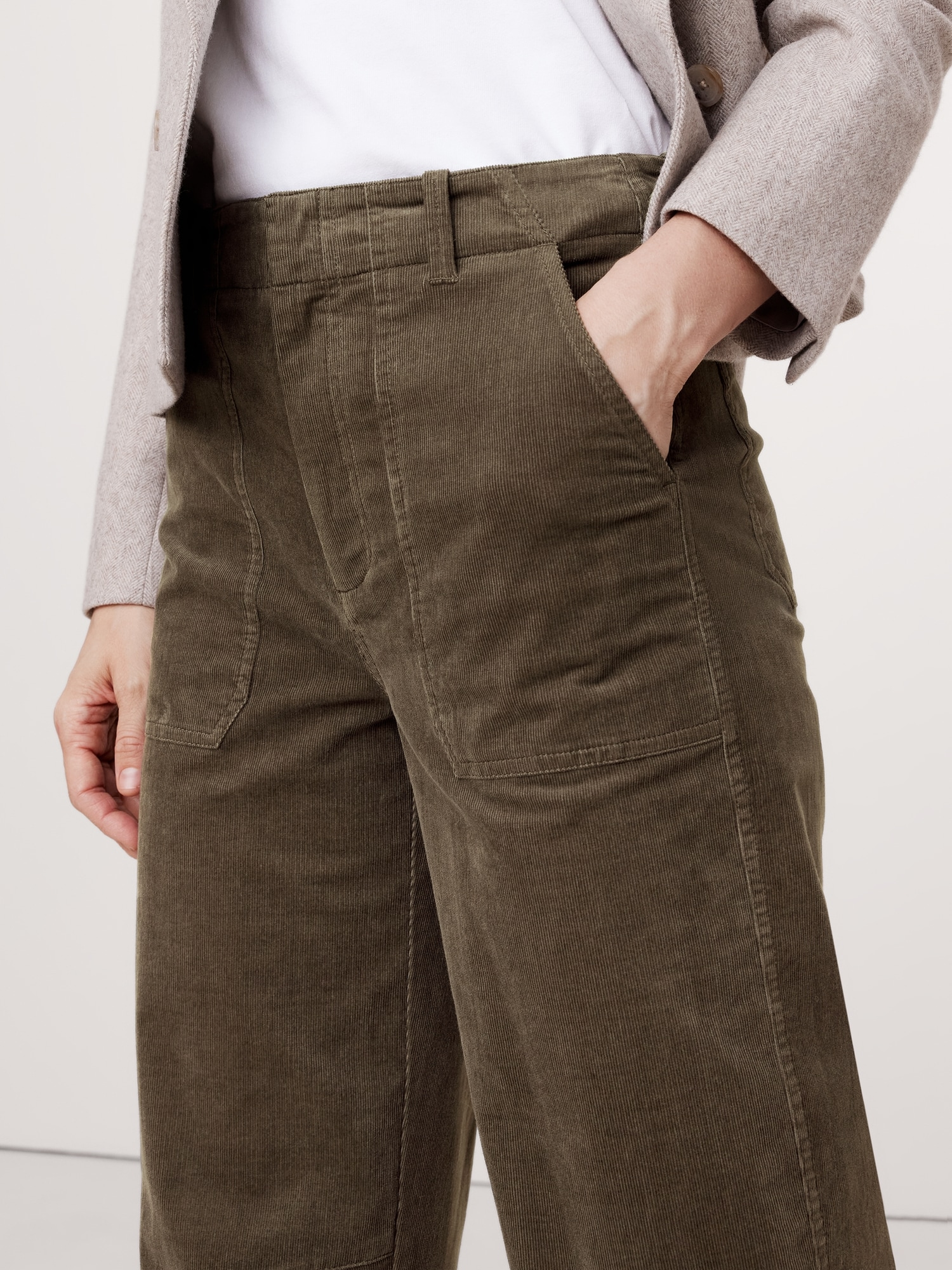 The Corduroy Barrel Pant