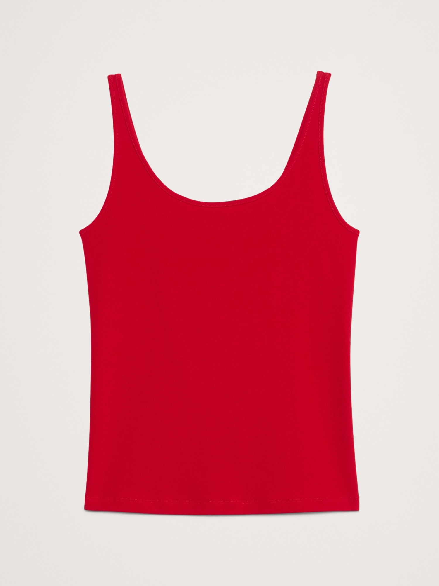 Refined Scoop-Neck Tank