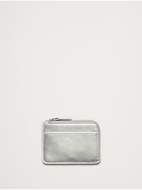 長財布 MACOI Palette snap pocket leather mini card wallet silver 24 MUSINSA | MACOI Palette Snap Pocket Leather Mini Card Wallet