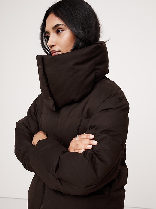 Short Puffer Coat | Banana Republic