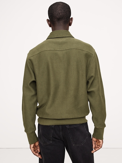 French Terry Rugby Sweatshirt