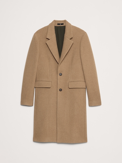 ジャケット・アウター Overcoat Wool Melton Overcoat Italian Melton Topcoat | Banana Republic