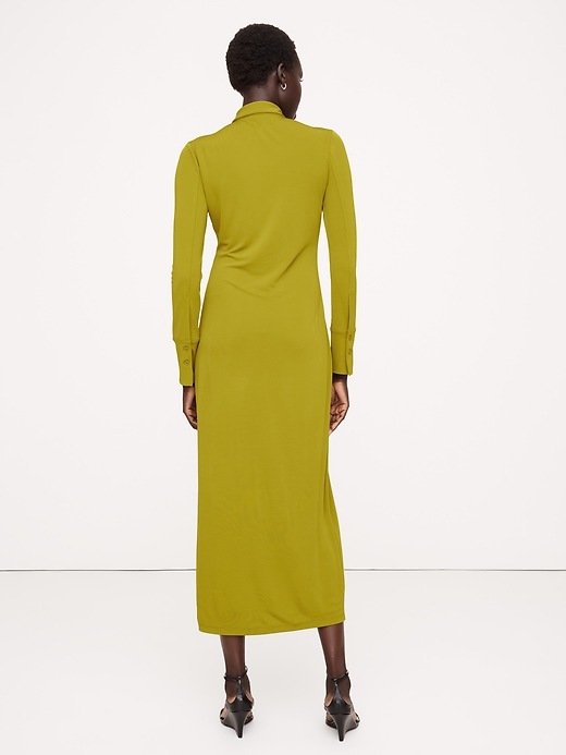 Jersey Knit Shirtdress | Banana Republic Jersey Knit Shirtdress | Banana Republic
