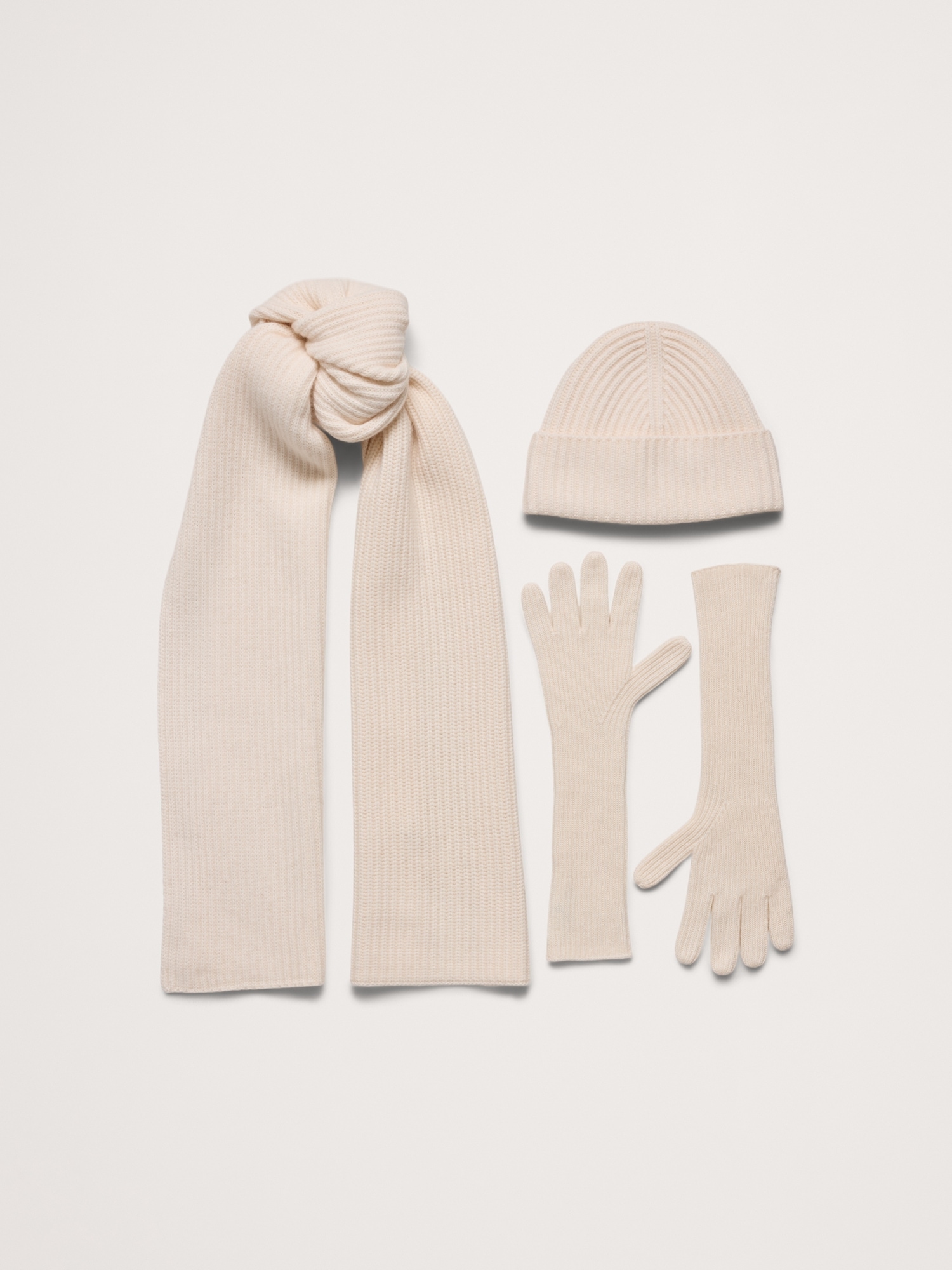 Signature Cashmere Long Gloves