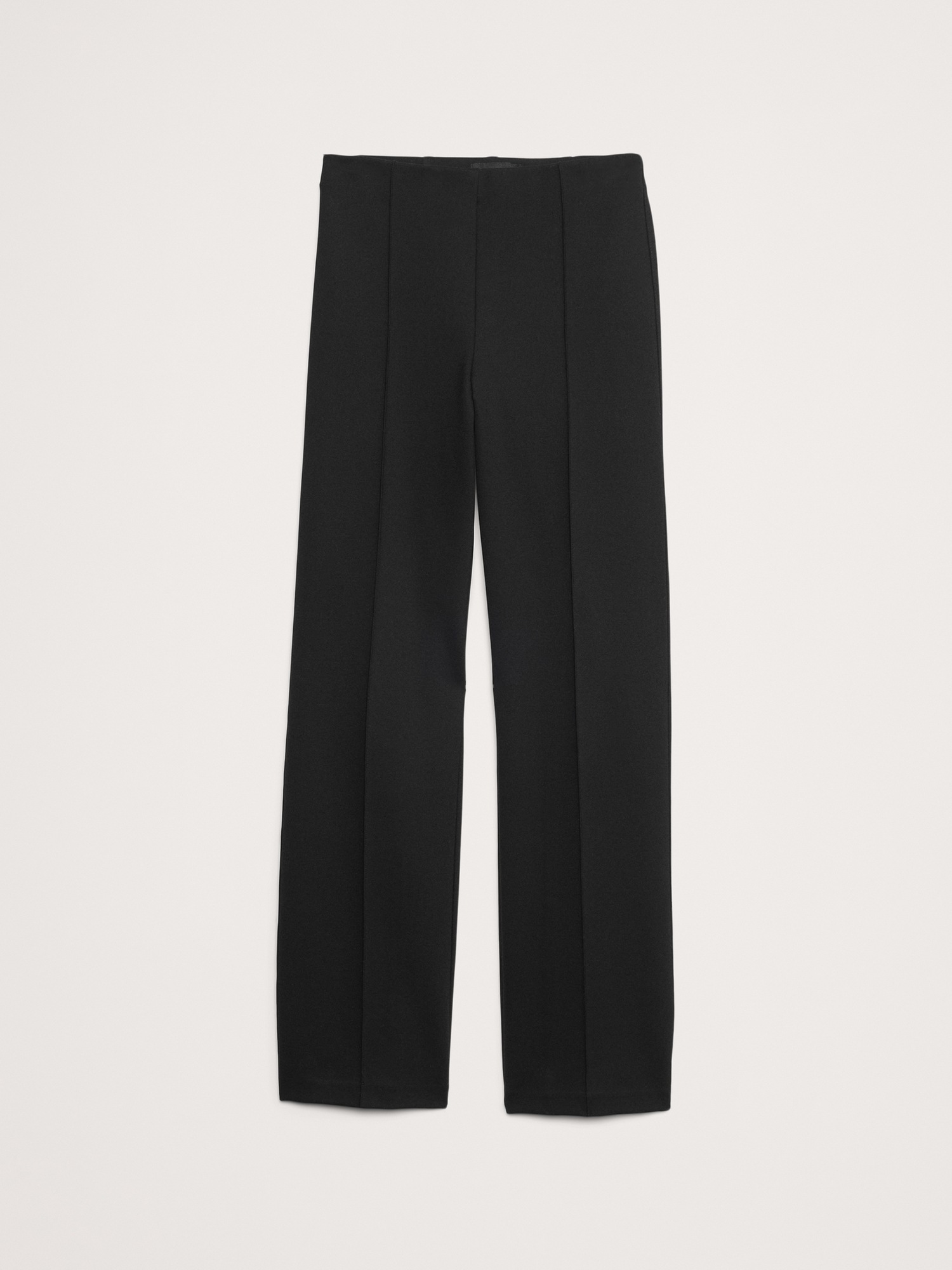 Женские брюки Banana Republic Straight Everywhere Ponte Ankle Pant, цвет: Чёрный — фото 4