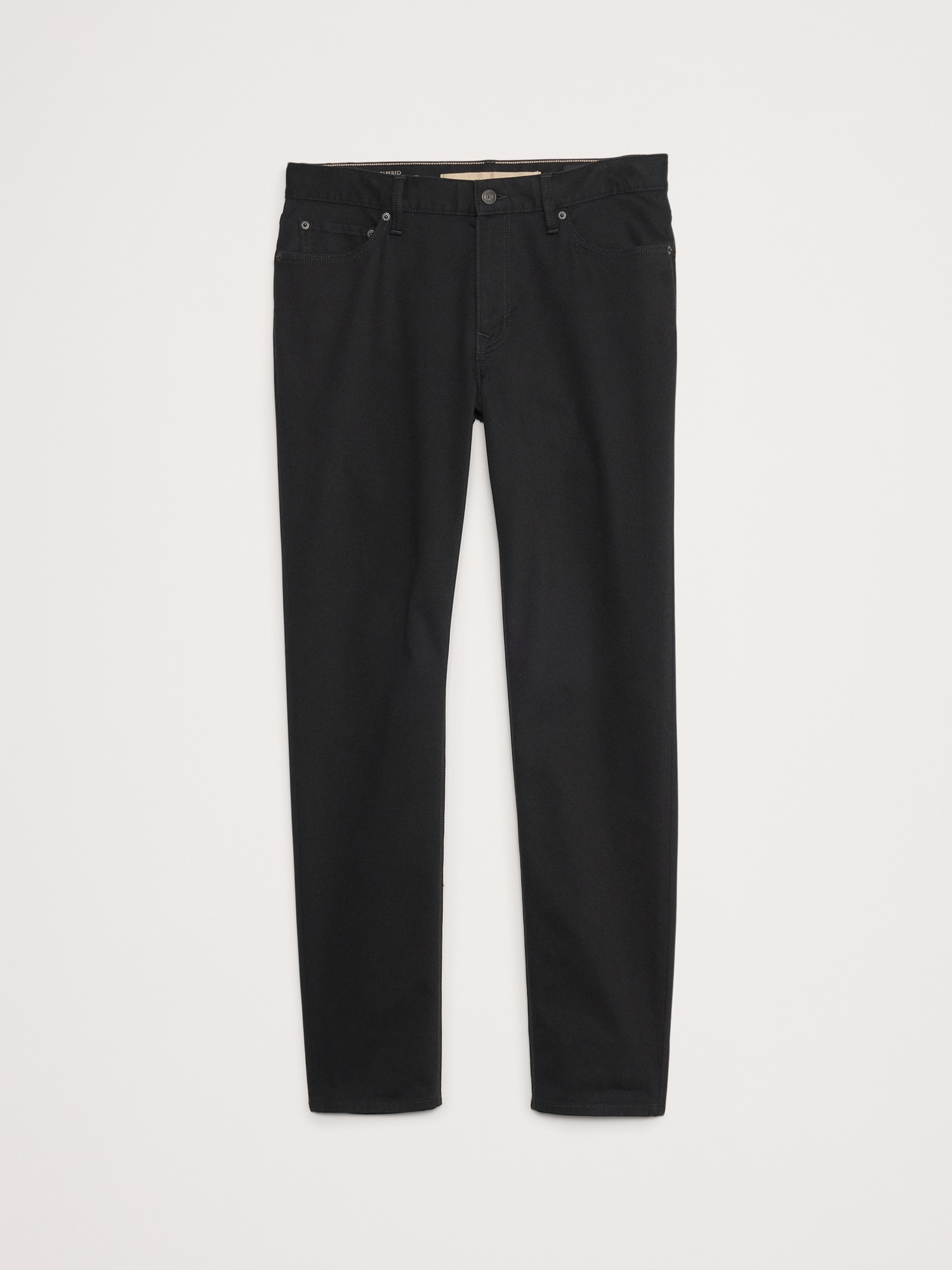 Мужские брюки Banana Republic Skinny Traveler Pant, цвет: Чёрный — фото 4