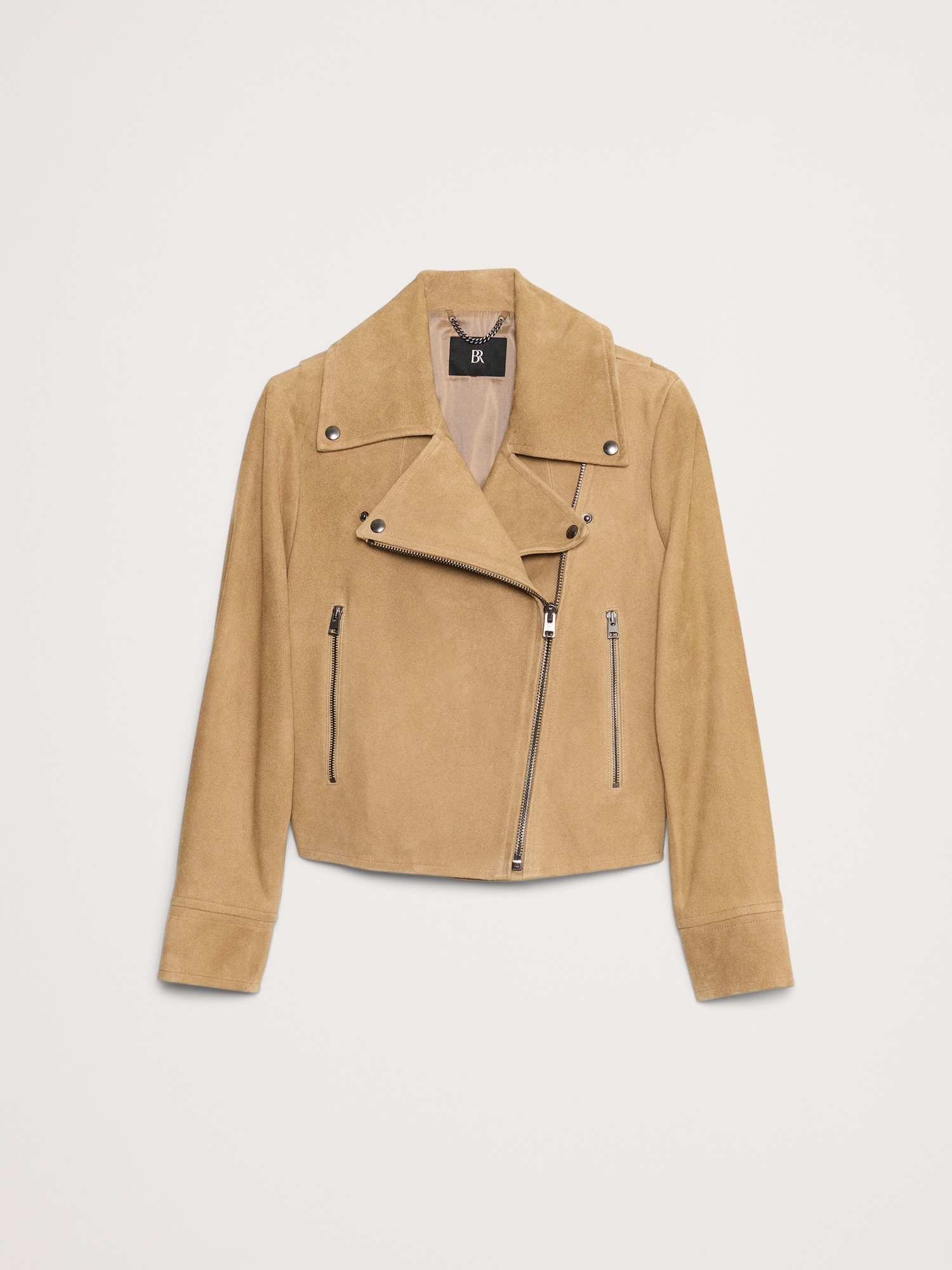 Enola Suede Moto Jacket