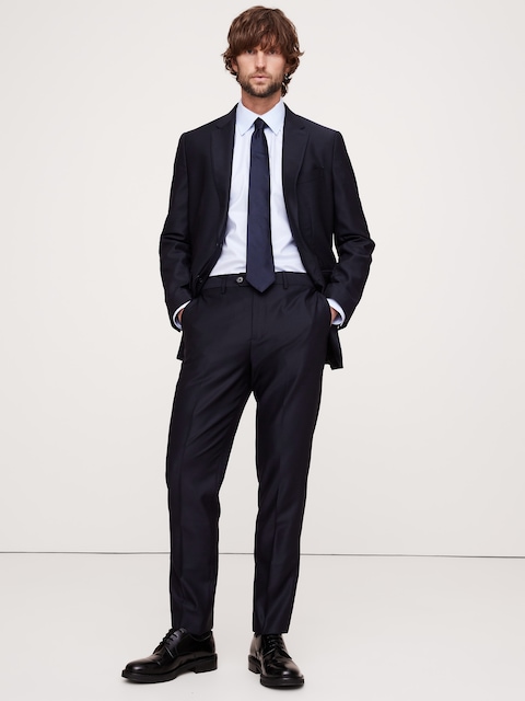 Signature Italian Hopsack Suit Pant