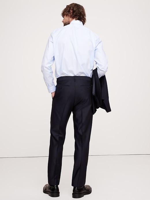 Signature Italian Hopsack Suit Pant | Banana Republic