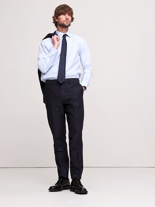 Signature Italian Hopsack Suit Pant | Banana Republic Signature Italian Hopsack Suit Pant | Banana Republic