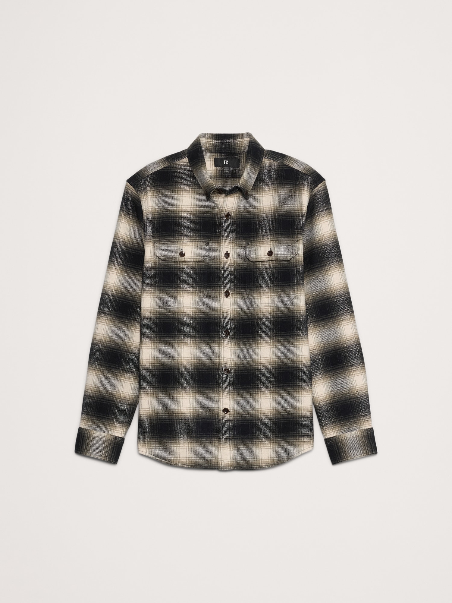 Plaid Twill Overshirt