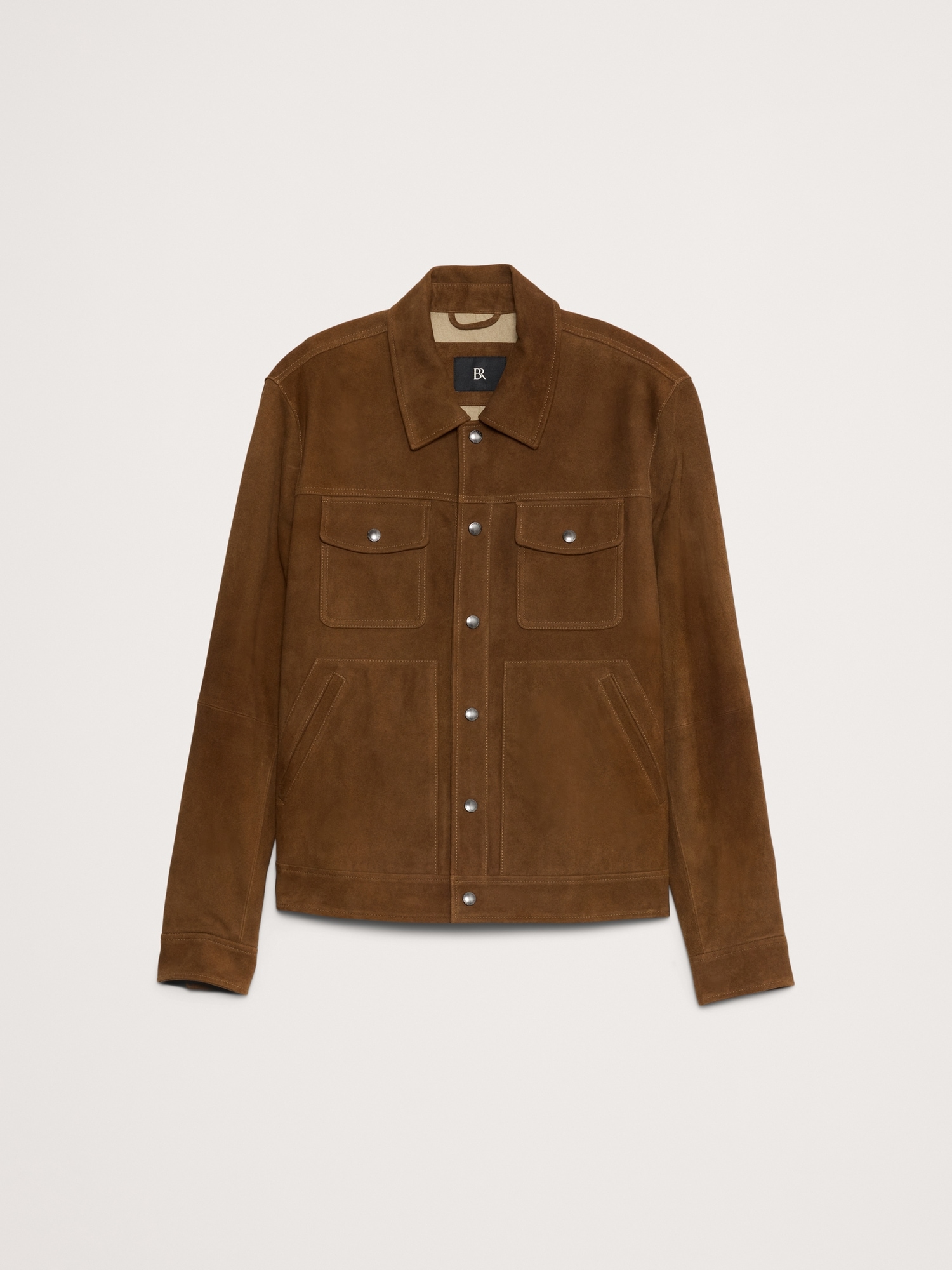 Suede Trucker Jacket