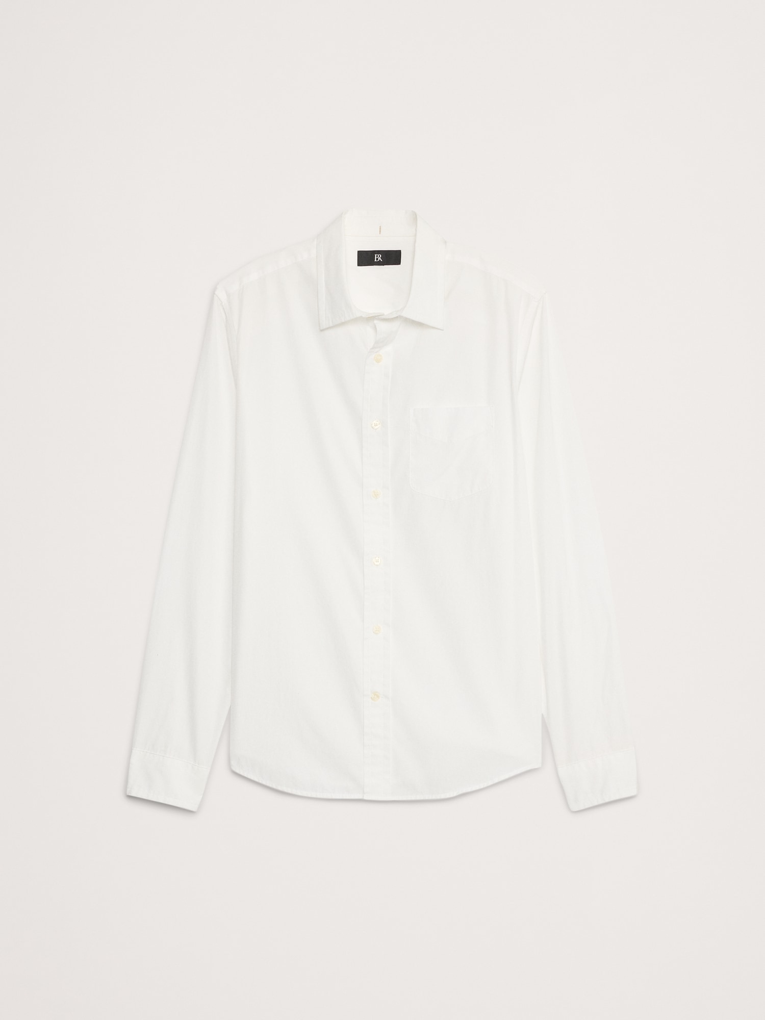 Washed Cotton Poplin Shirt