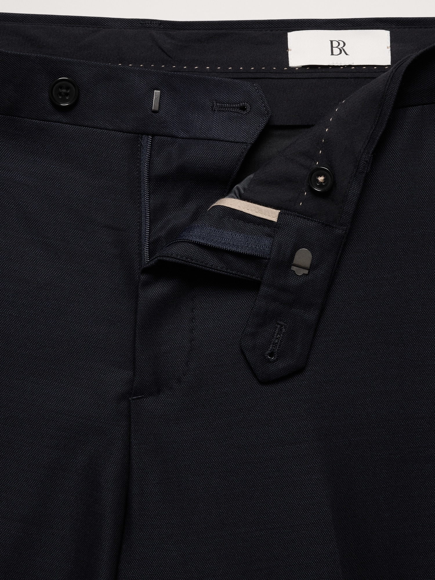 Signature Italian Hopsack Suit Pant