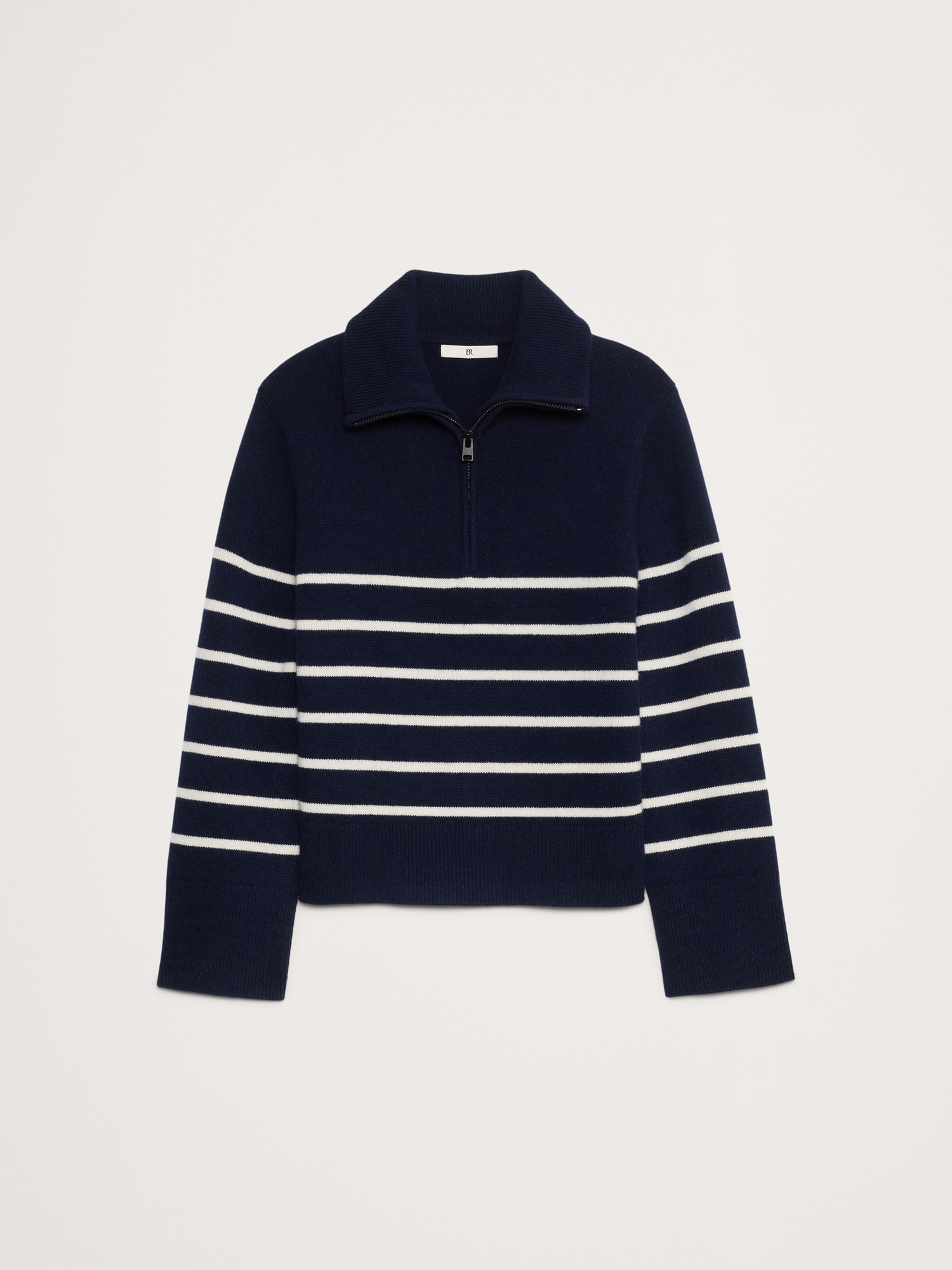 Cashmere Half-Zip Sweater