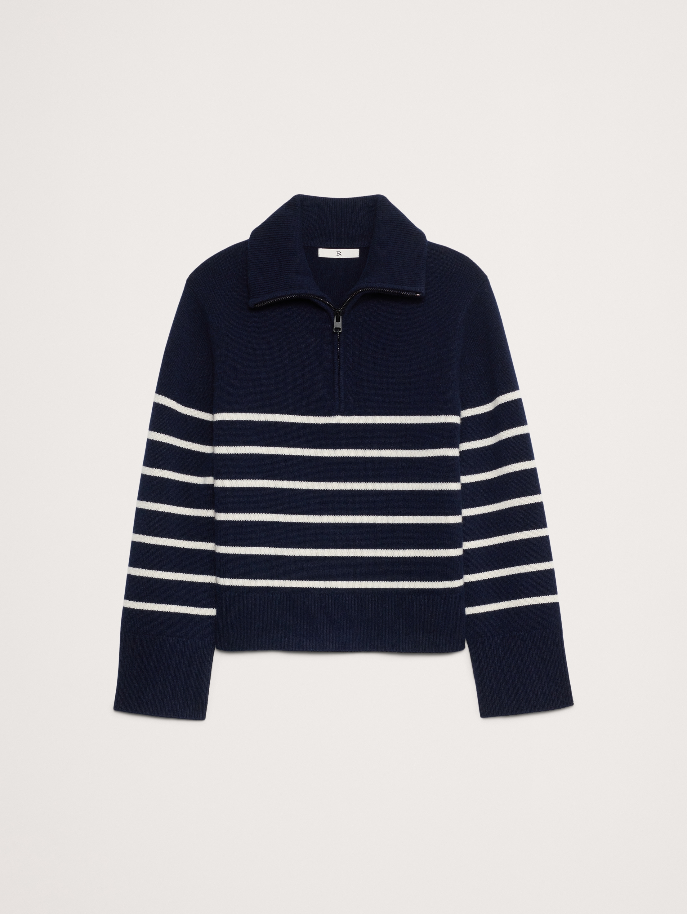 Cashmere Half-Zip Sweater | Banana Republic