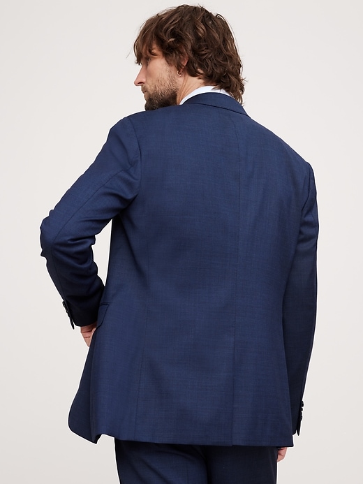 BANANA REPUBLIC ツイードノーカラージャケット ネイビー Tweed Lady Jacket | Banana Republic
