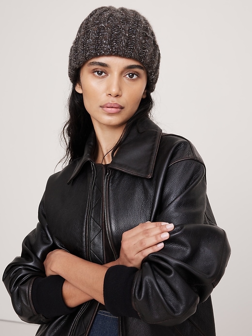 Merino-Cashmere Beanie | Banana Republic
