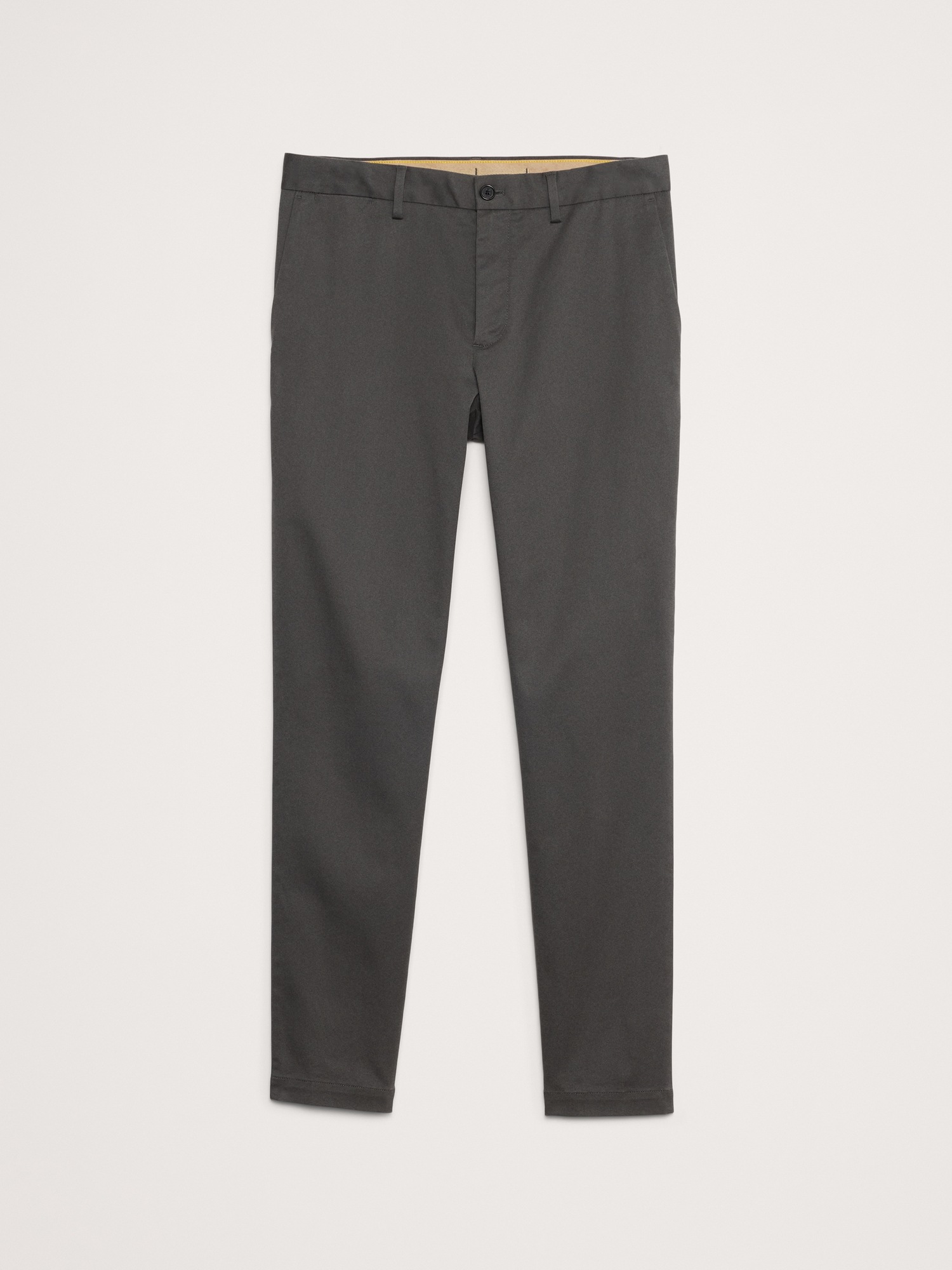 Мужские брюки Banana Republic Athletic Rapid Movement Chino, цвет: Антрацитовый серый — фото 4