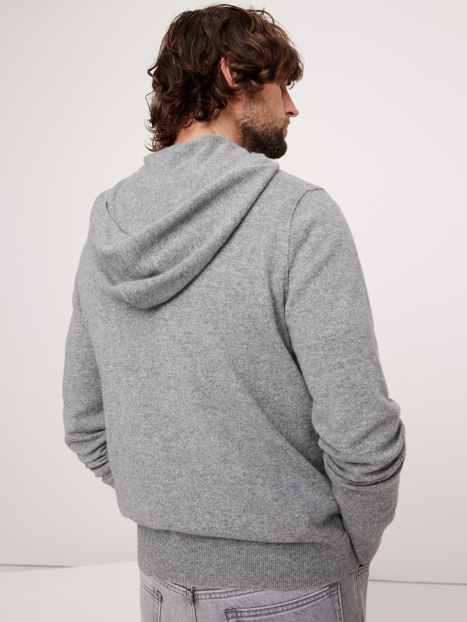 Cashmere Sweater Hoodie