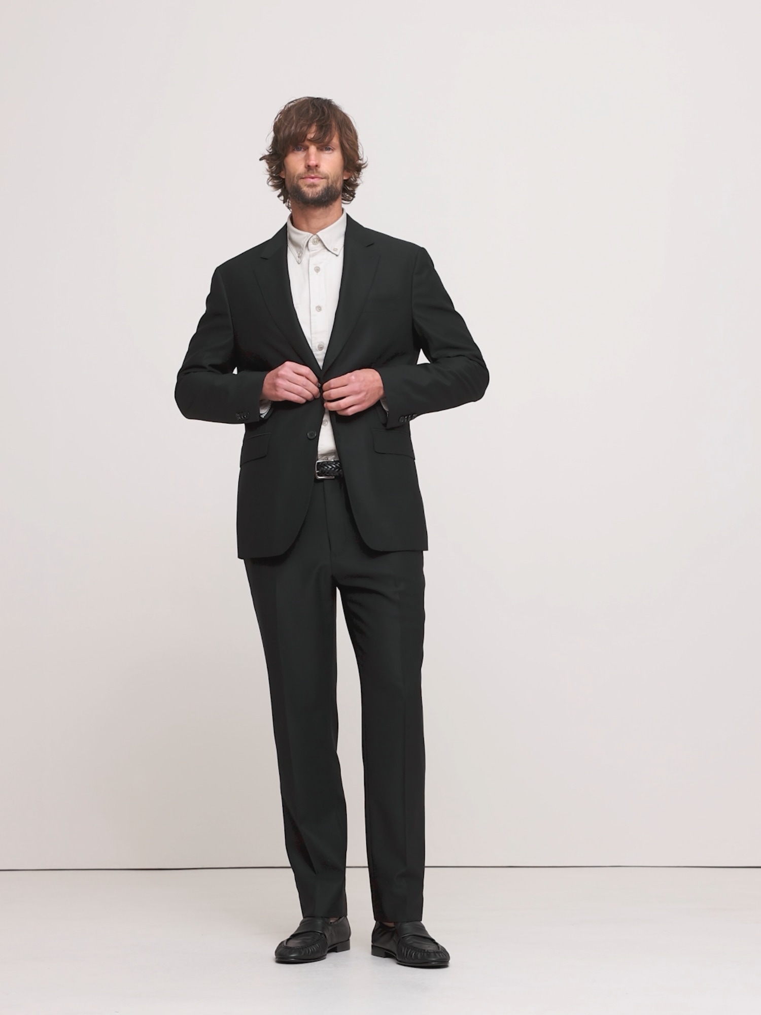 Image number 2 showing, Signature Italian Hopsack Suit Jacket