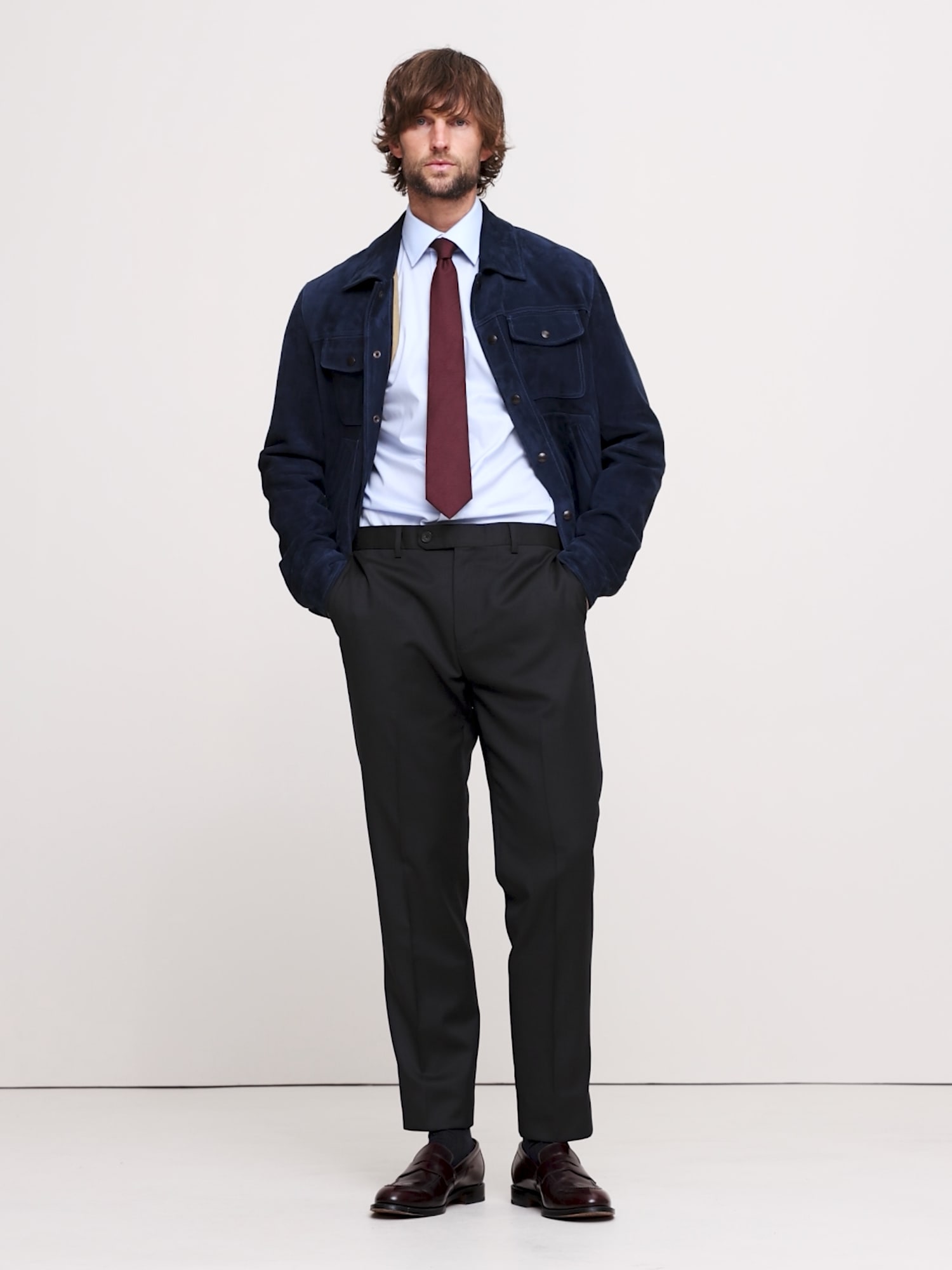 Image number 2 showing, Signature Italian Houndstooth Suit Pant