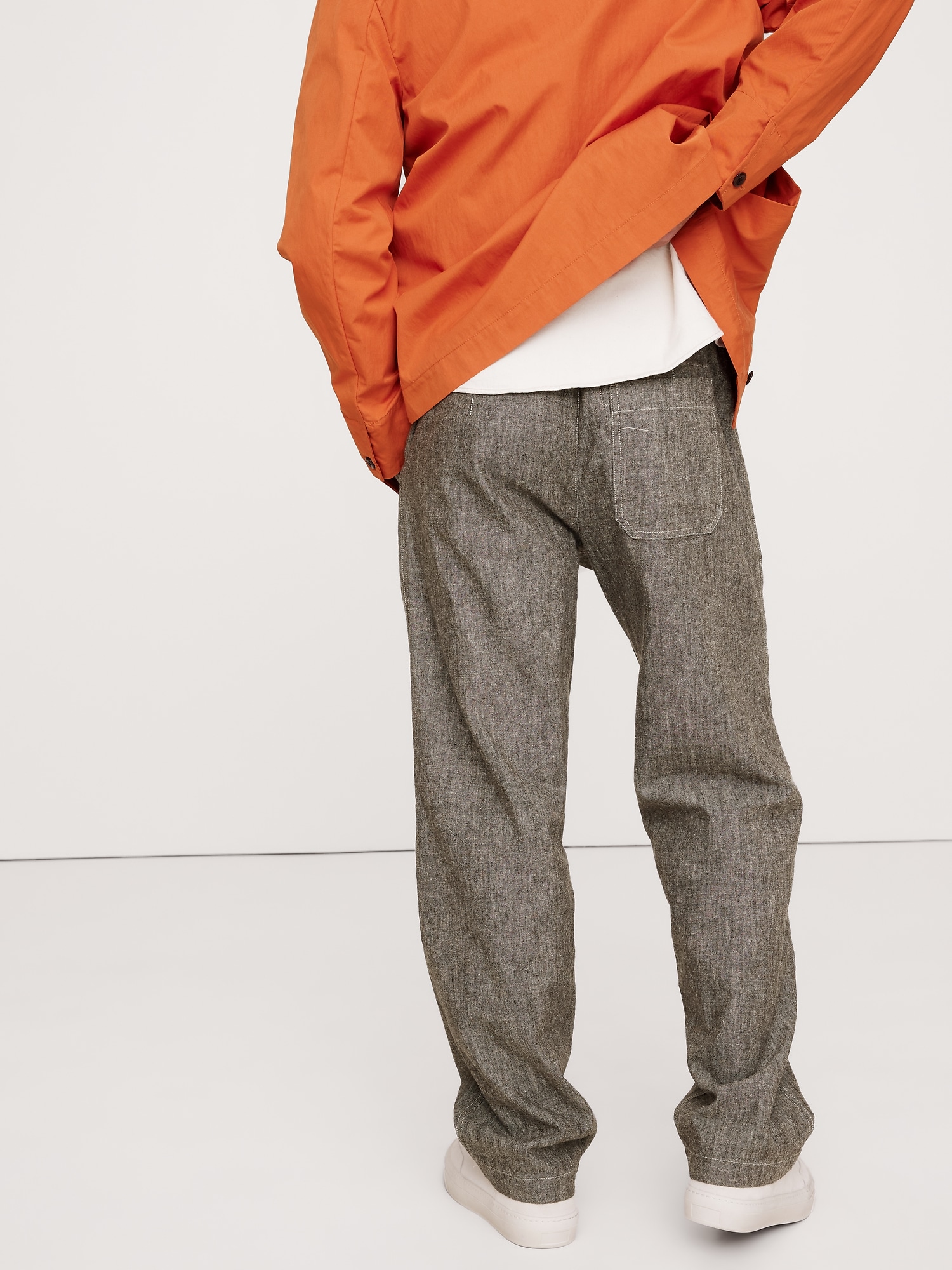 Loose Hemp-Cotton Chore Pant