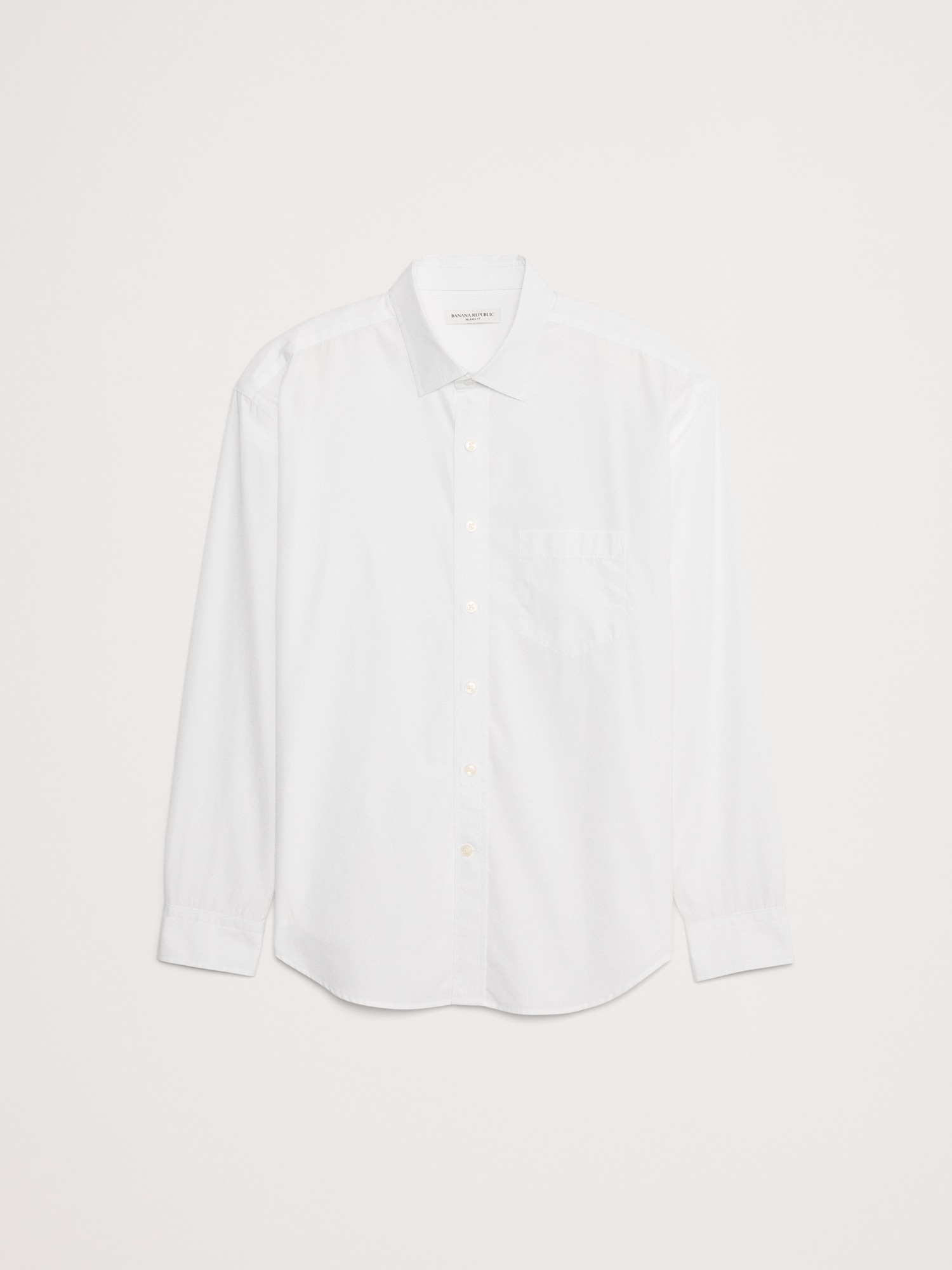 Relaxed-Fit Washed Poplin Shirt