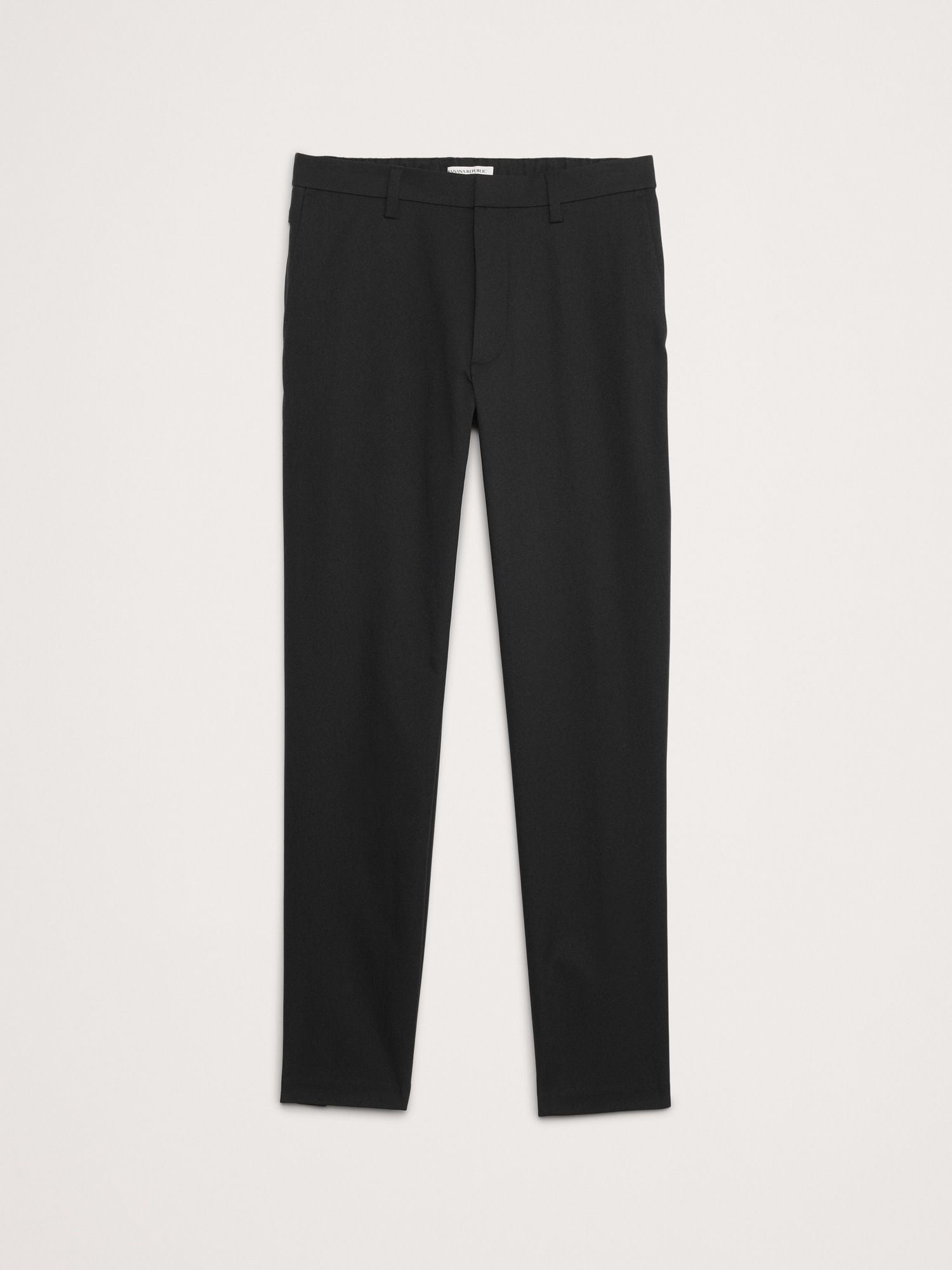 Мужские брюки Banana Republic Athletic Slim Performance Pant, цвет: Чёрный — фото 4