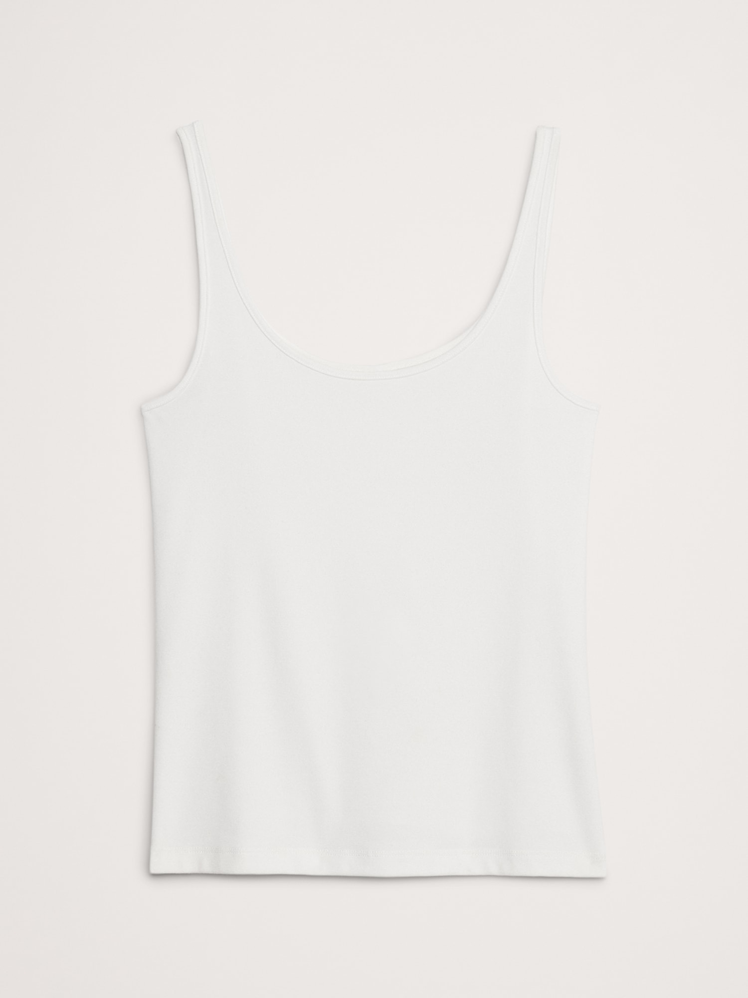 Refined Scoop-Neck Tank