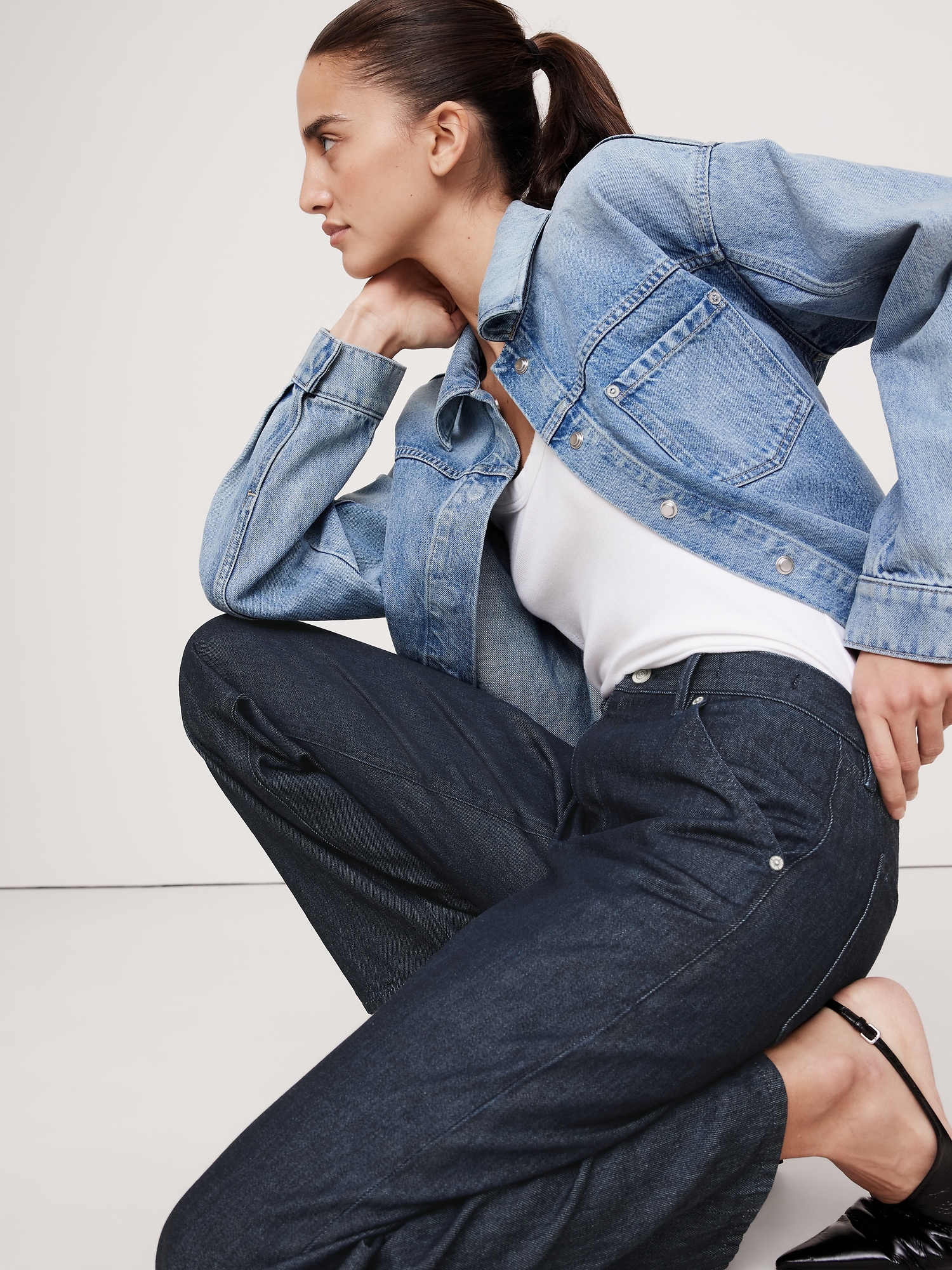 The Slouchy Straight Jean