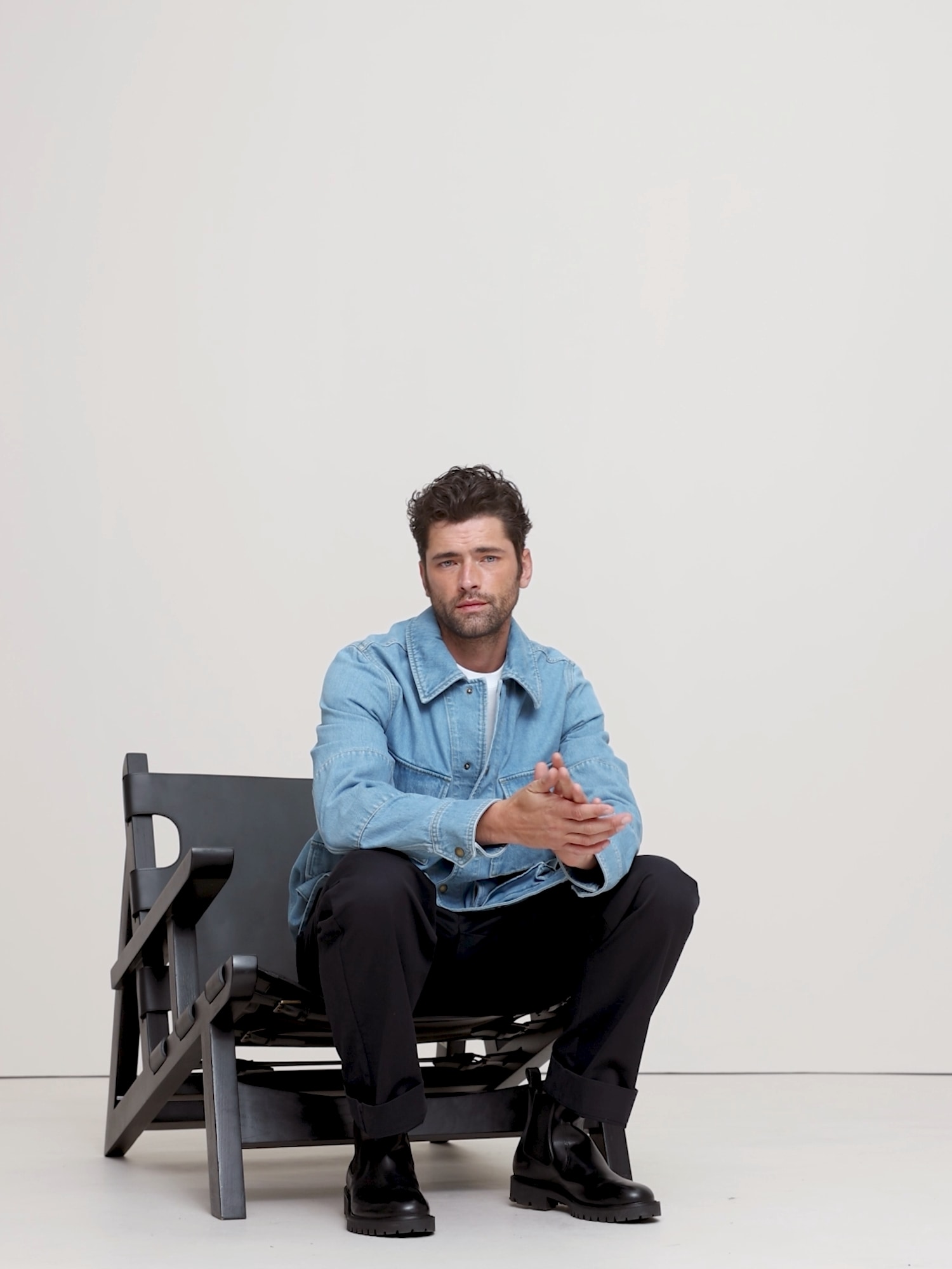 Image number 2 showing, Denim Field Jacket