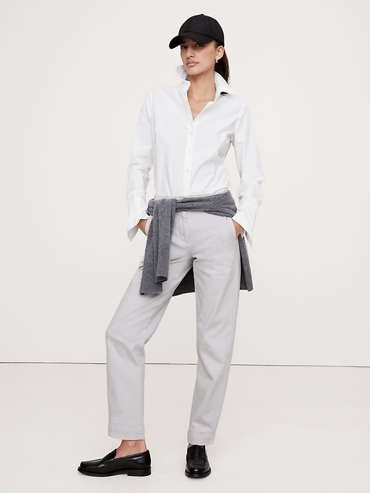 The Oversized Denim Shirt