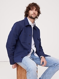ジャケット・アウター Anchor Inc. Nylon Oxford Shirt Jacket L cn57369546.jpg