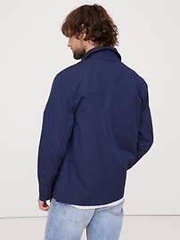 Water-Resistant Shirt Jacket | Banana Republic