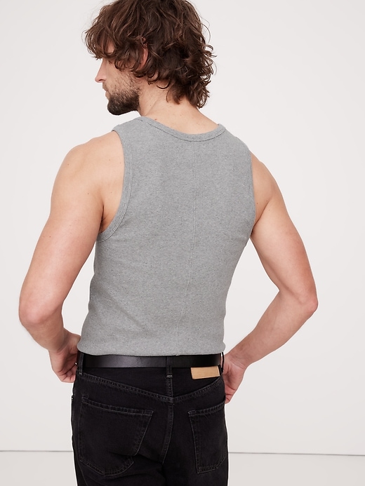 00s BANANA REPUBLIC ギミック ナイロン ベスト L ブラック Authentic Ribbed Tank | Banana Republic