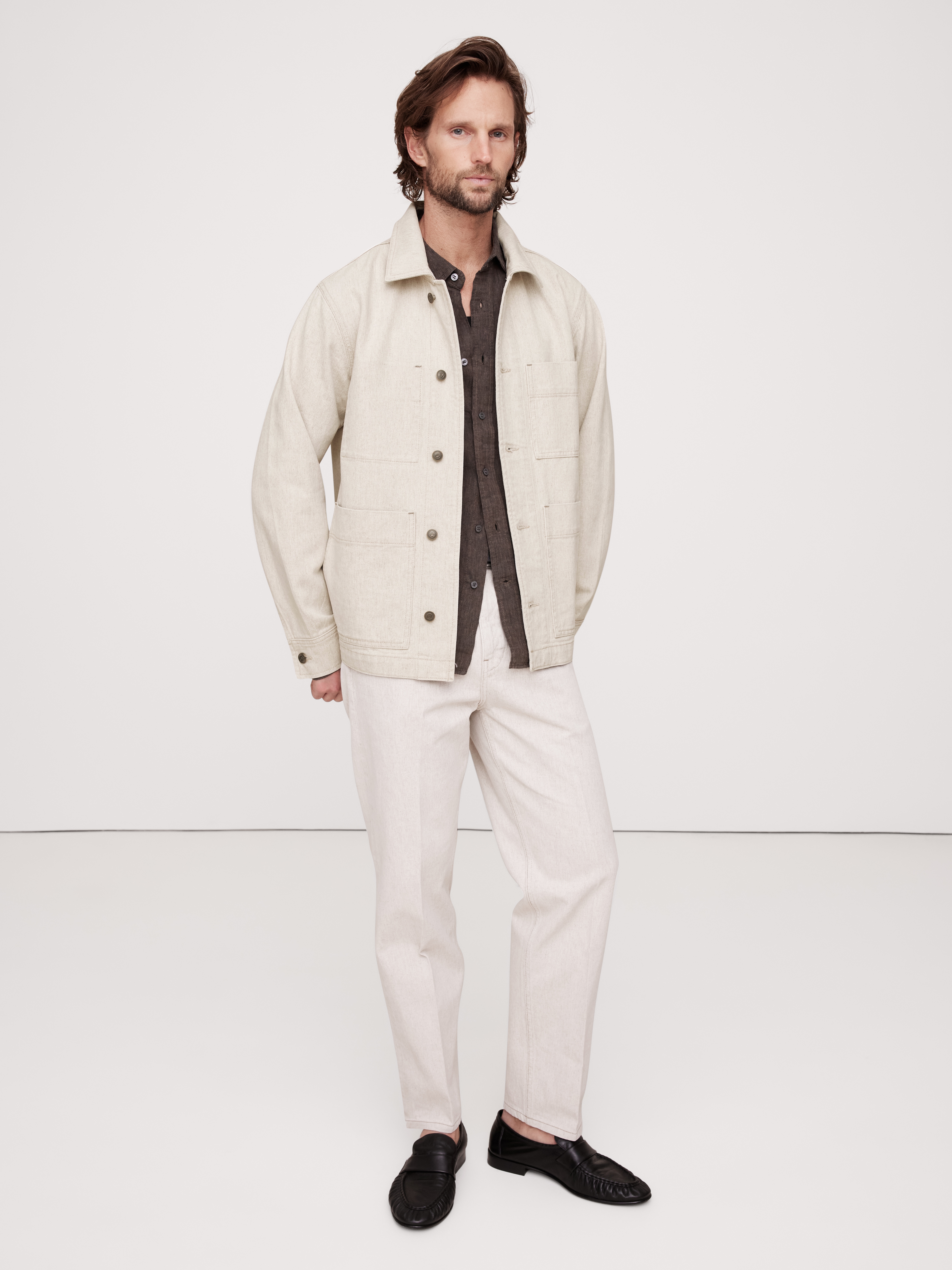 ジャケット・アウター Confect cotton hemp denim jacket cn57383715.png