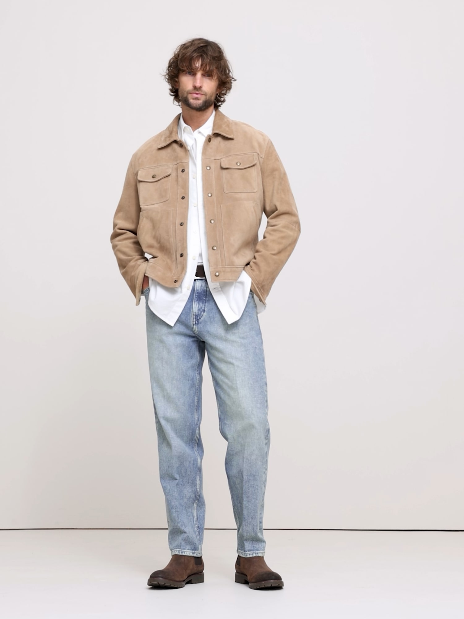 Image number 2 showing, Vintage Straight Tailored Jean