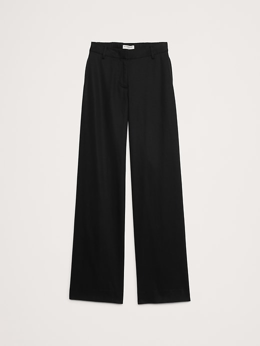 The Everyday Wide-Leg Pant in Tencel™-Cotton | Banana Republic