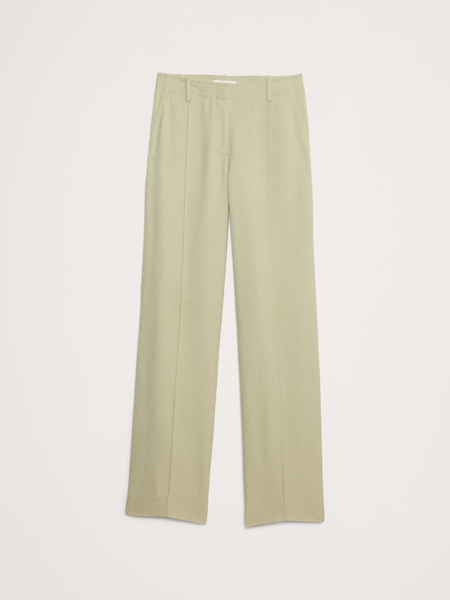 Mid-Rise Wide-Leg Pant