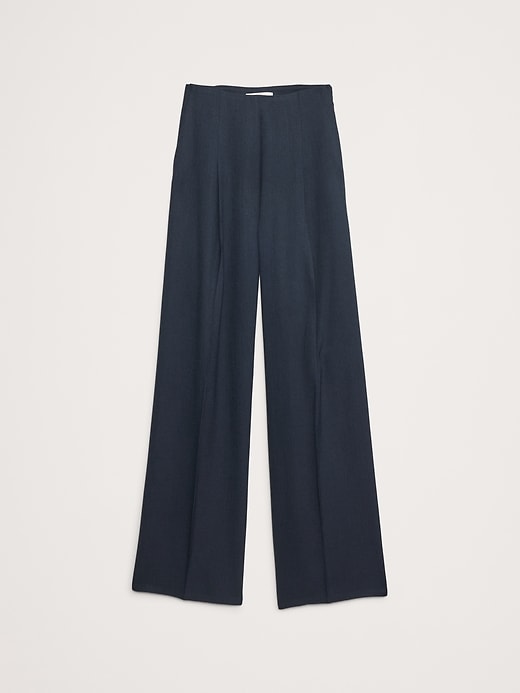 【2plan】High up two tuck wide slacks MUSINSA | NONBLANK Double pin tuck wide slacks_BLACK