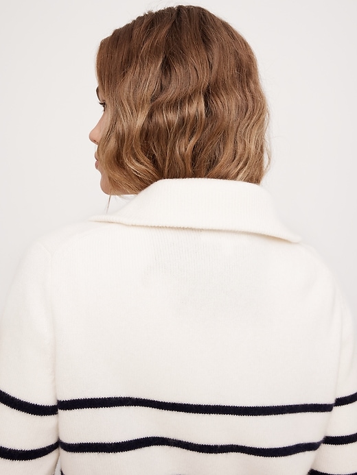 Cashmere Half-Zip Sweater | Banana Republic